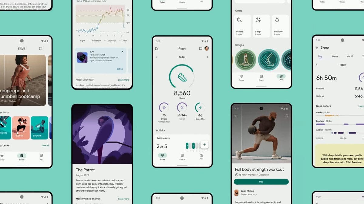 Featured image for Additions to New Android Fitbit App: Live Wallpaper and Enhanced Widget Design