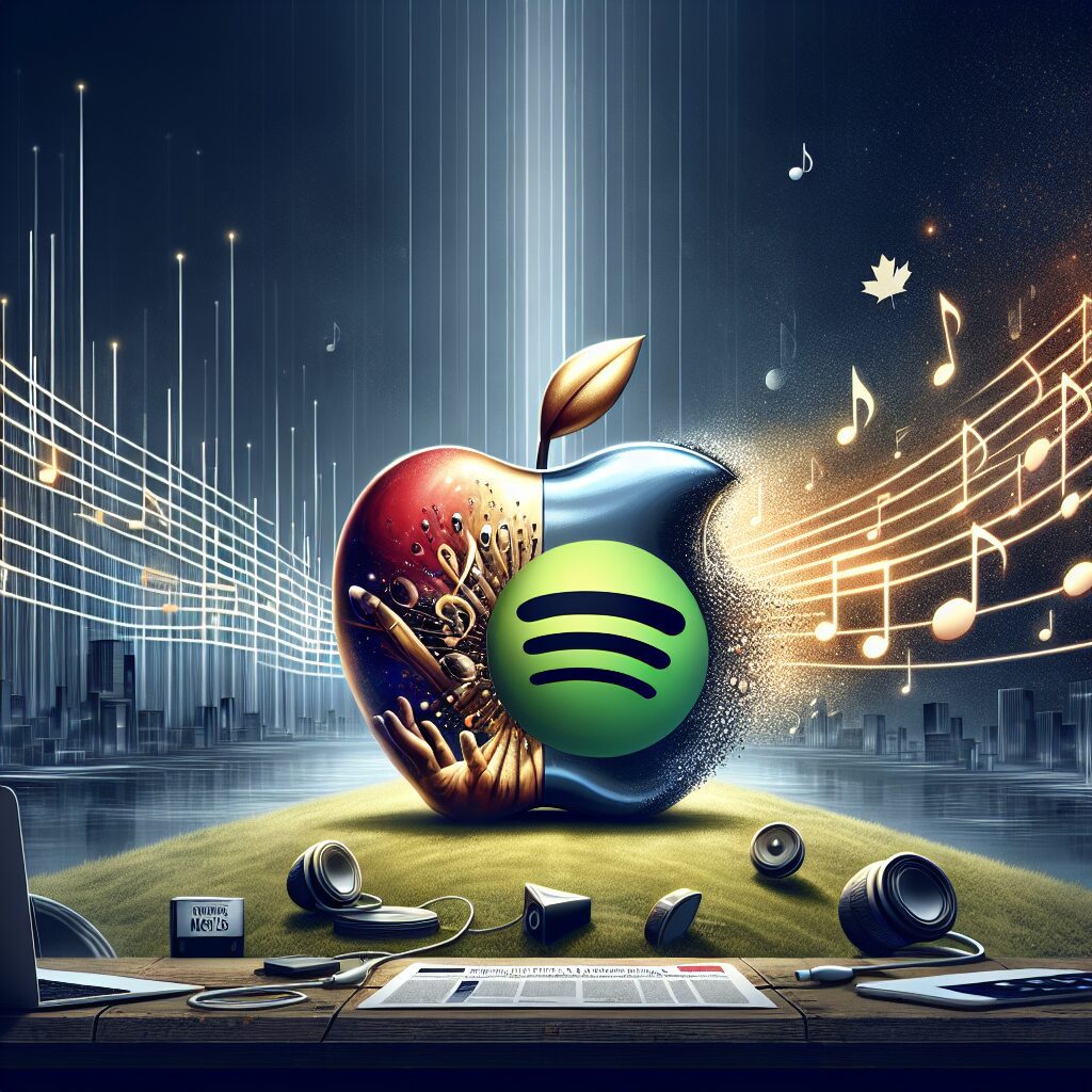 Featured image for Apple Accused of Hindering Spotify App Updates in EU • Phones Canada News