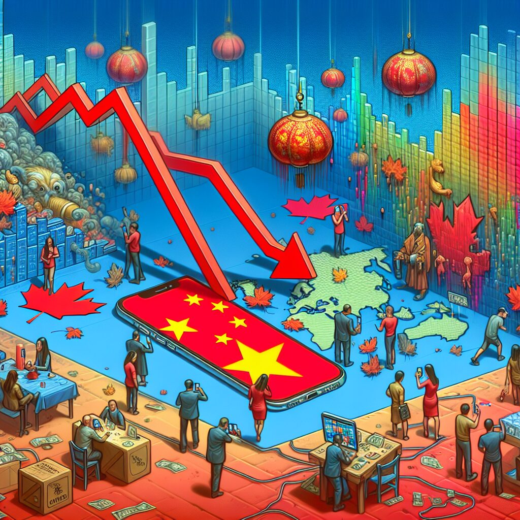Featured image for Apple iPhone Sales Plummet 19% in China in Q1 2024: Impact on Canadian Market