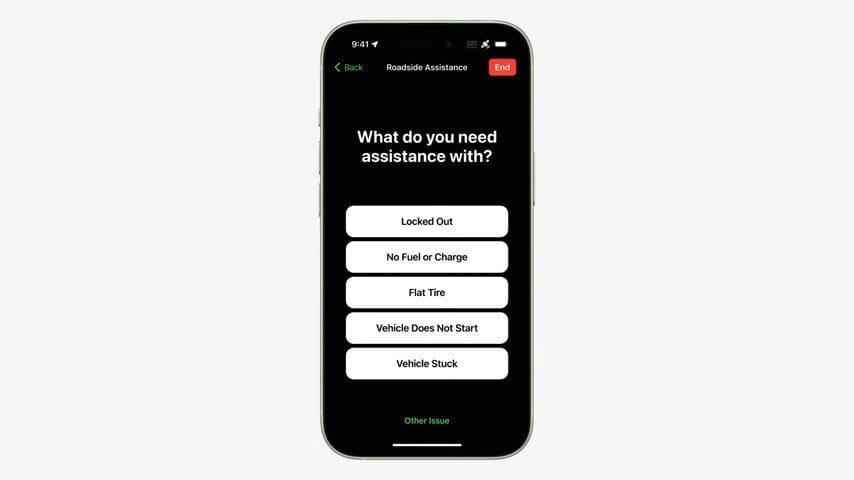 Featured image for Apple launches satellite-based Roadside Assistance service for drivers in remote areas with no cell signal