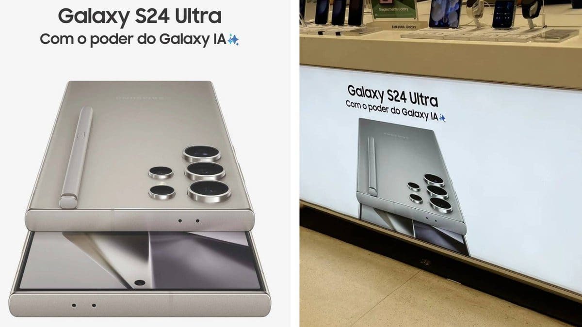 Featured image for Brazilian Stores Display Galaxy S24 Ultra on Official Posters Without Permission