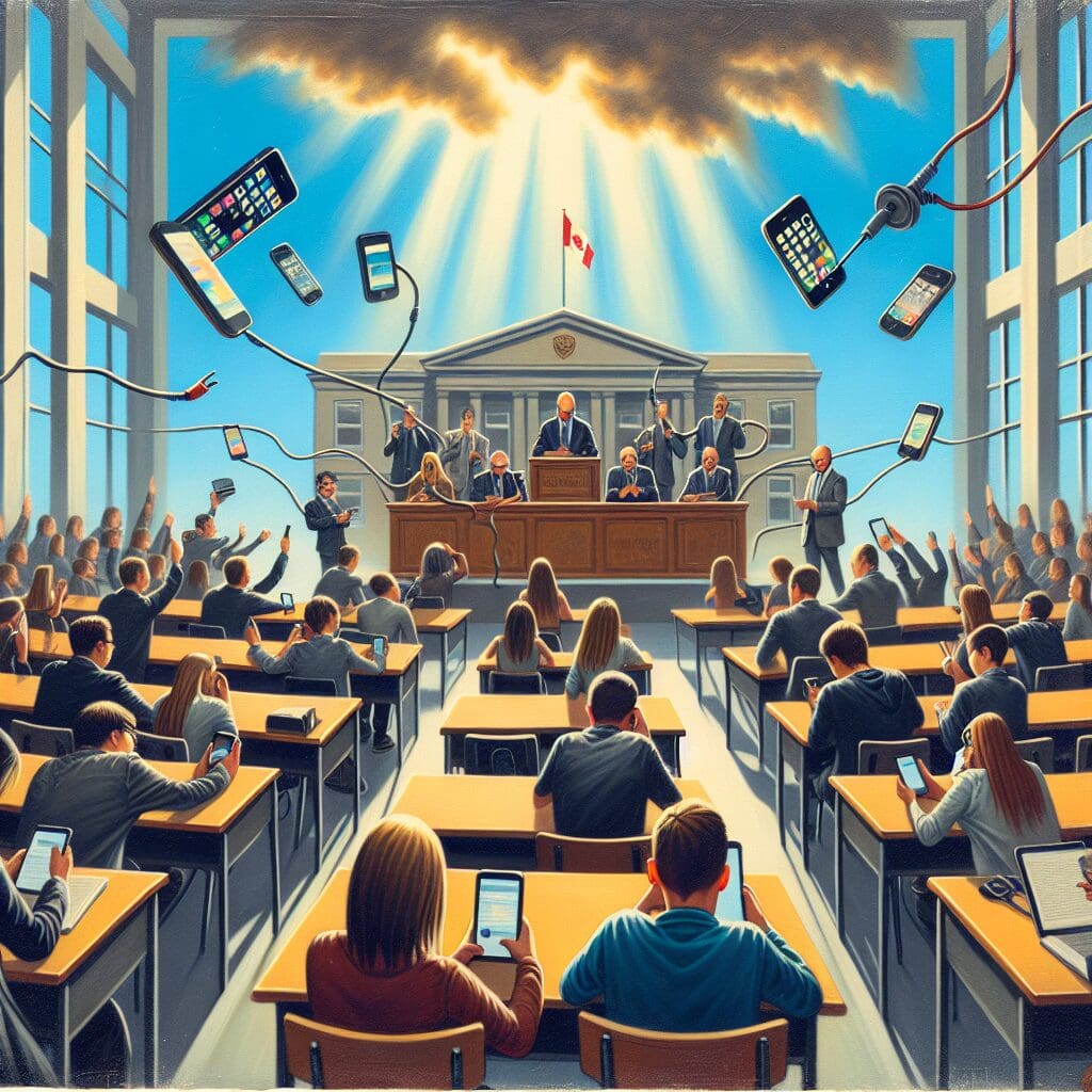 Featured image for Breaking News: Alberta Implements Ban on Smartphone Use in Schools • iPhones in Canada Update