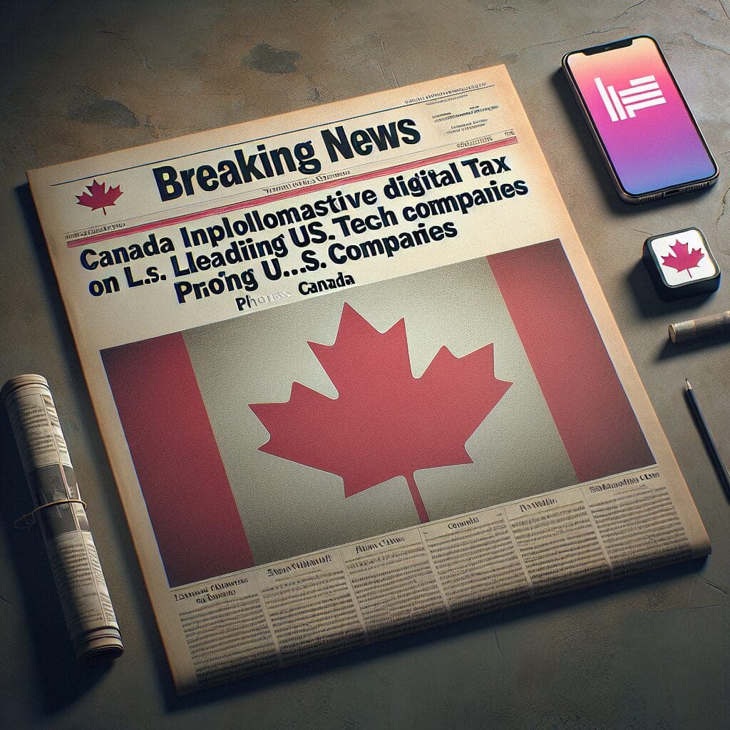 Featured image for Breaking News: Canada Implements Retroactive Digital Tax on Leading U.S. Tech Companies • Phones Canada Updates