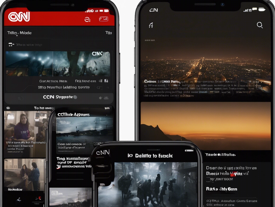 Featured image for CNN Introduces Dark Mode for iOS and Android Devices