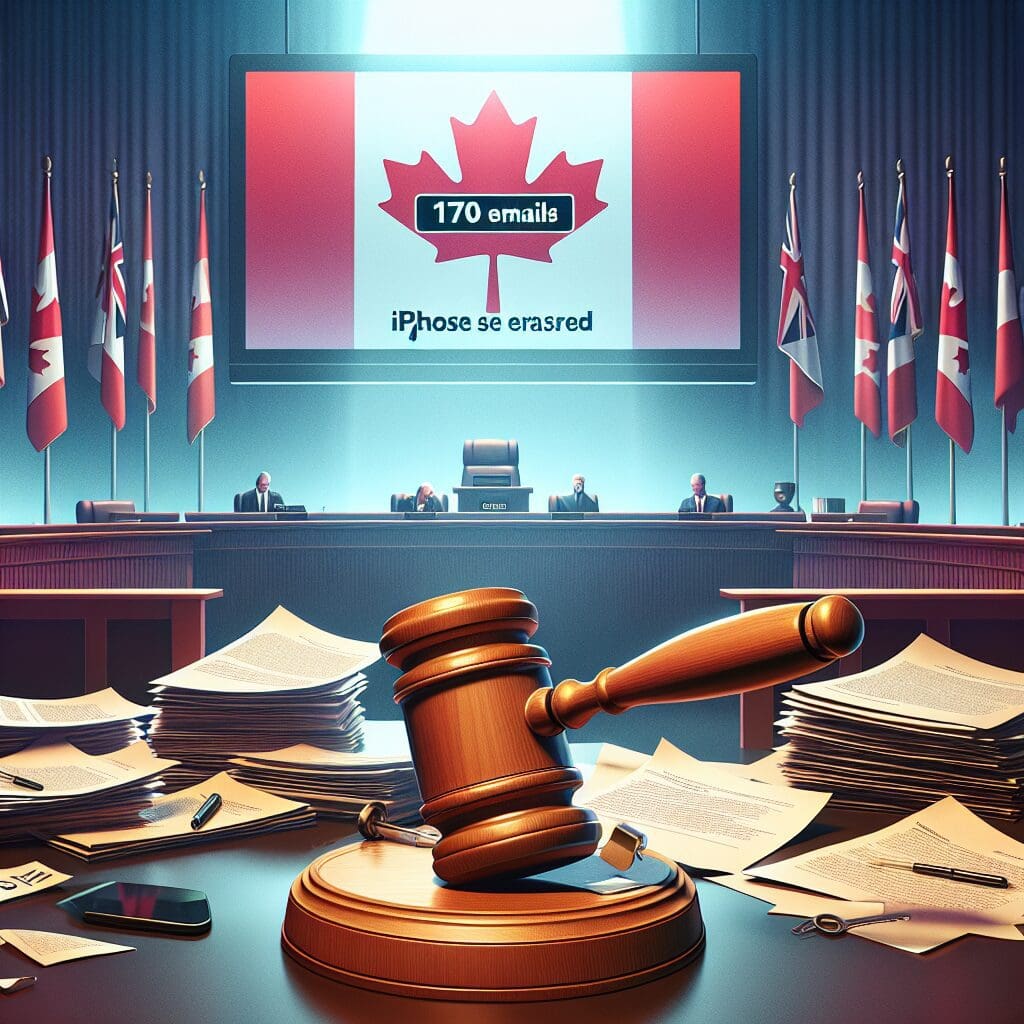 Featured image for Controversial Hearing Shutdown: 1700 Emails Erased – Latest Updates on iPhone in Canada
