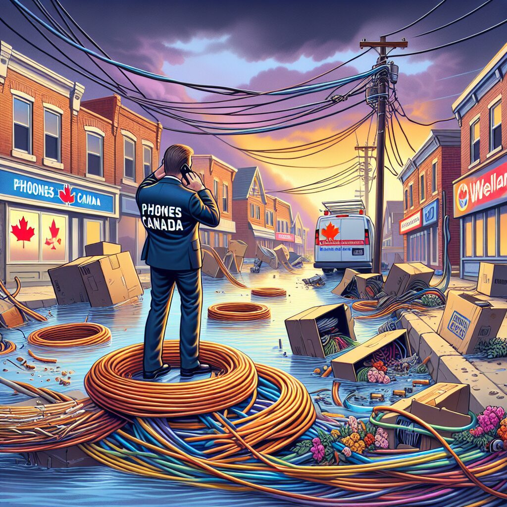 Featured image for Copper Cable Thieves Strike Bell Network in Welland Again: Protecting Your Telecommunications • Phones Canada