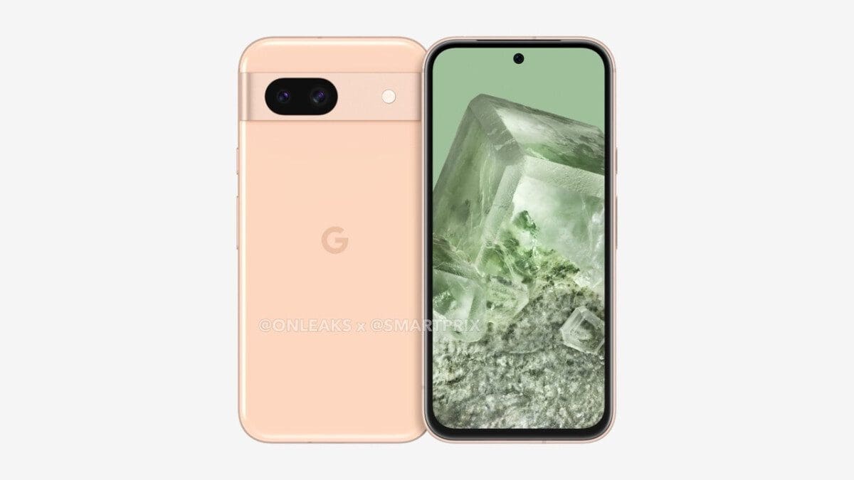 Featured image for Design changes underway for leaked high quality renders of Google Pixel 8a