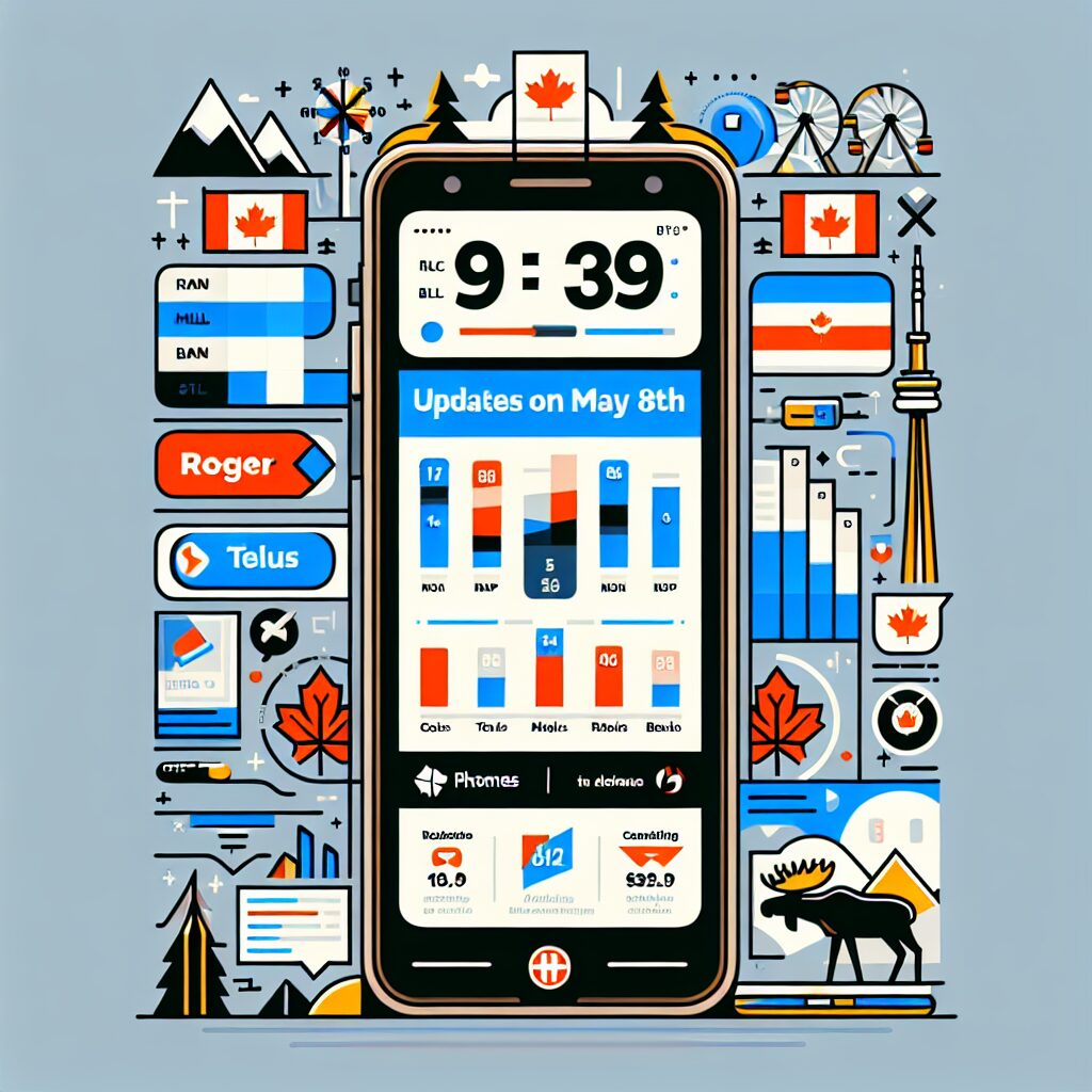 Featured image for Discover the Latest Updates to Rogers, Telus, and Bell Cellphone Plans as of May 8th on iPhone in Canada Blog