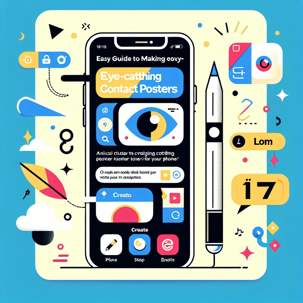 Featured image for Easy Guide to Making Eye-Catching Contact Posters on iOS 17 for Your Phone