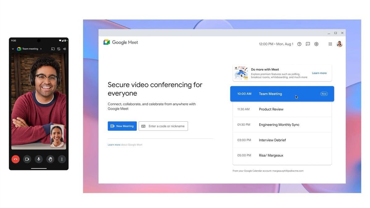 Featured image for Effortless Device Swapping Enhances Google Meet Video Calls Experience