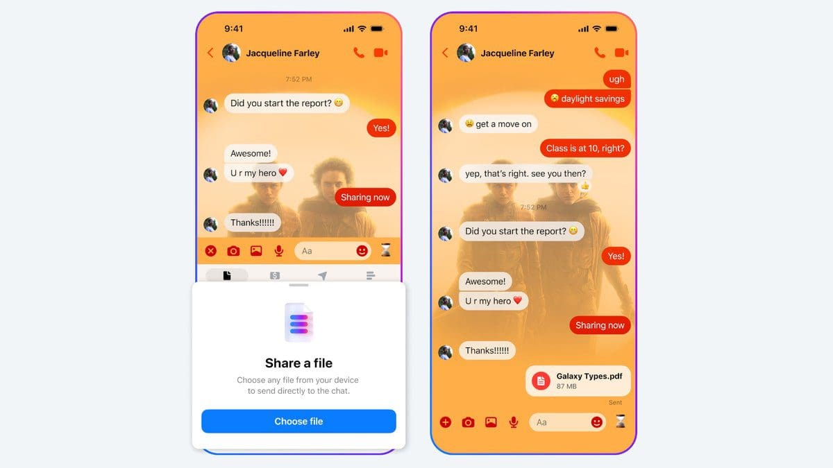 Featured image for Enhanced Communication: Facebook Messenger Update Introduces HD Photos, Shared Albums, and More!