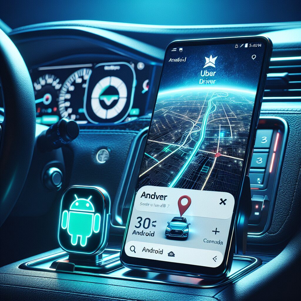 Featured image for Enhanced Connectivity: Uber Driver App Now Compatible with Android Auto in Canada