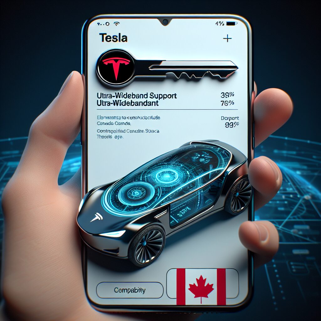 Featured image for Enhanced Tesla Phone Key with Ultra-Wideband Support for iPhone – Phones Canada Blog