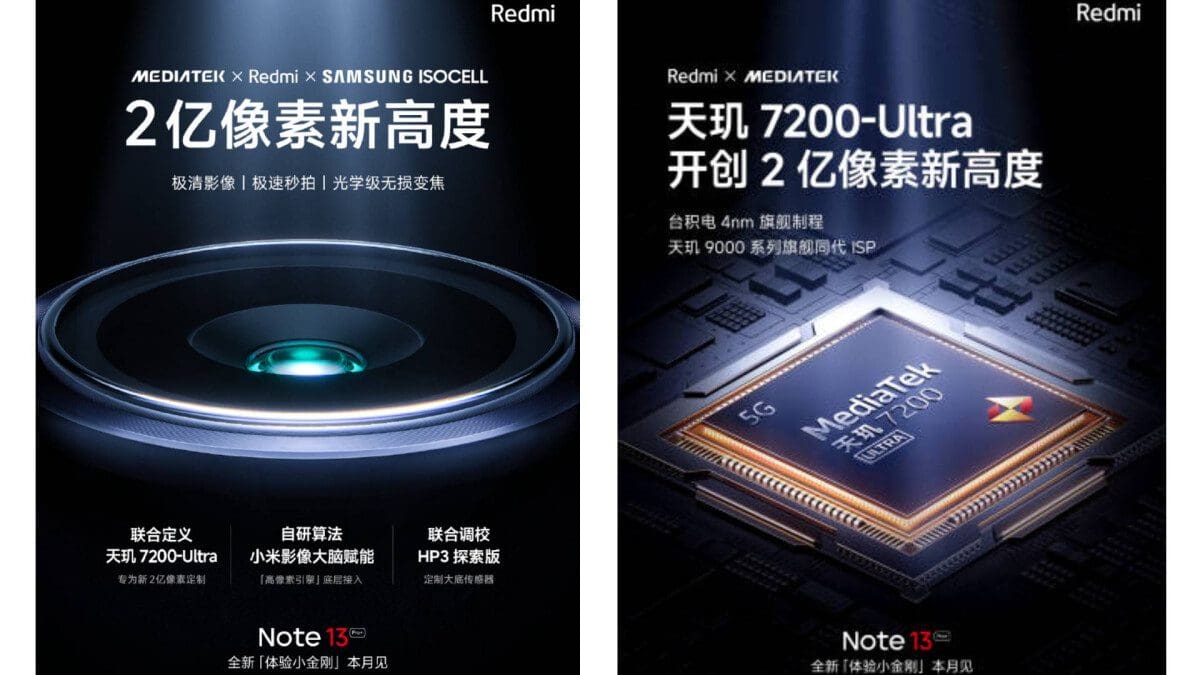 Featured image for Enhanced with Dimensity 7200 Chip and 200-Megapixel Camera, Redmi Note 13 Pro+ Delivers Top-notch Performance