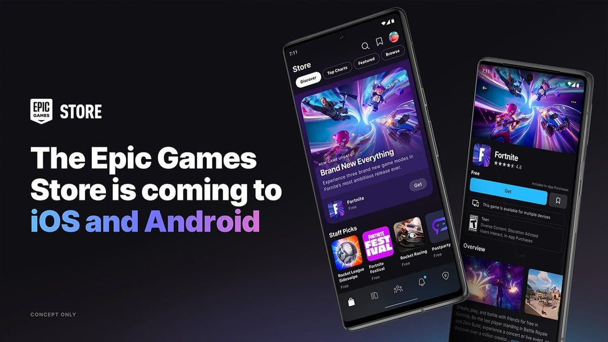 Featured image for Epic Games Store Expands to iOS and Android: Unleashing Gaming Fun on Mobile Devices in Canada