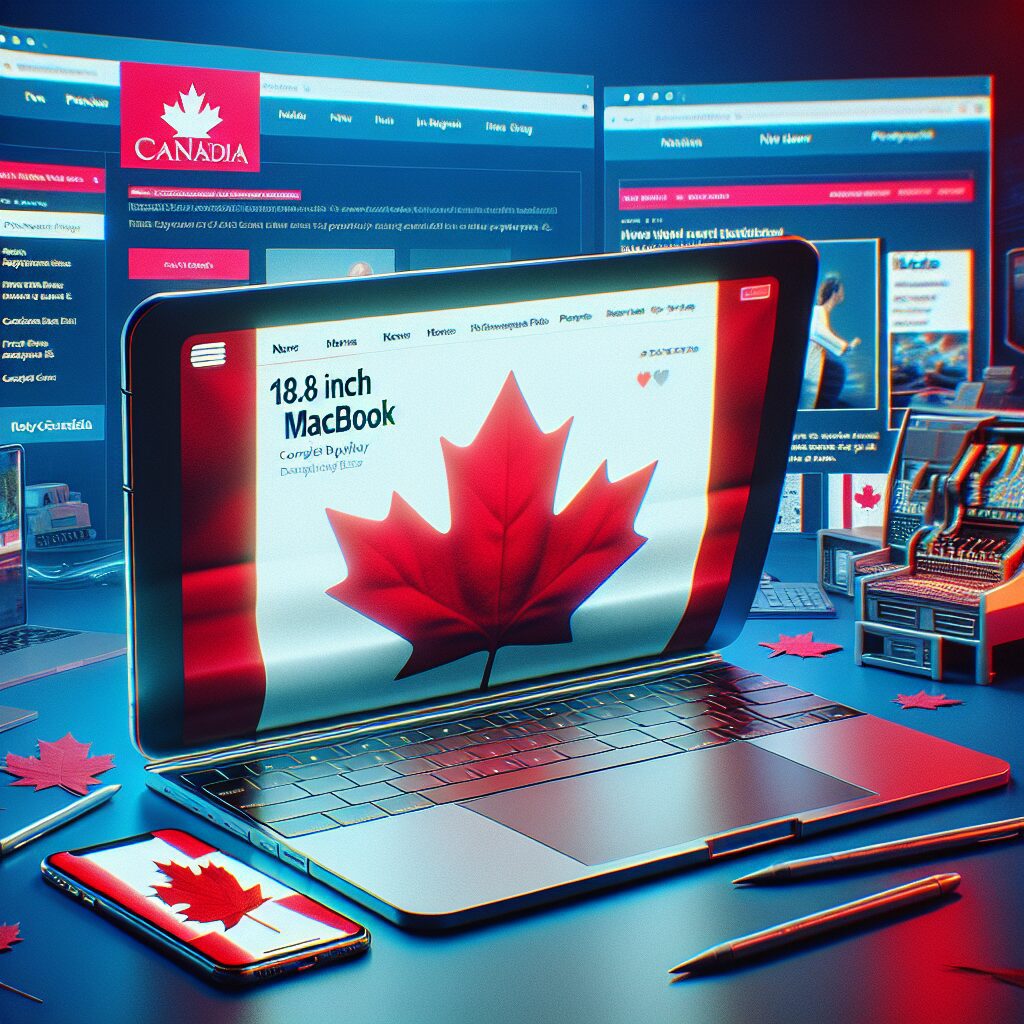 Featured image for Exciting News: Apple Set to Release Foldable Display MacBook with 18.8-Inch Screen on iPhone in Canada Blog