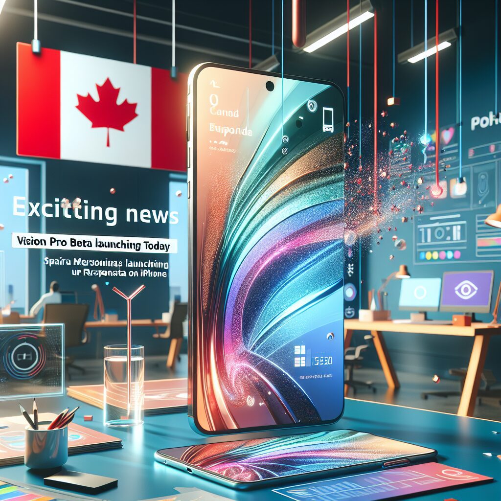 Featured image for Exciting News: Apple Vision Pro Beta Launching Today for Spatial Personas on iPhone – Phones Canada Blog