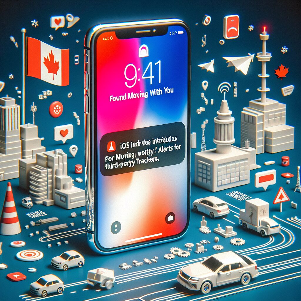 Featured image for Exciting News: iOS 17.5 Introduces ‘Found Moving With You’ Alerts for Third-Party Trackers on iPhone – Phones Canada Update