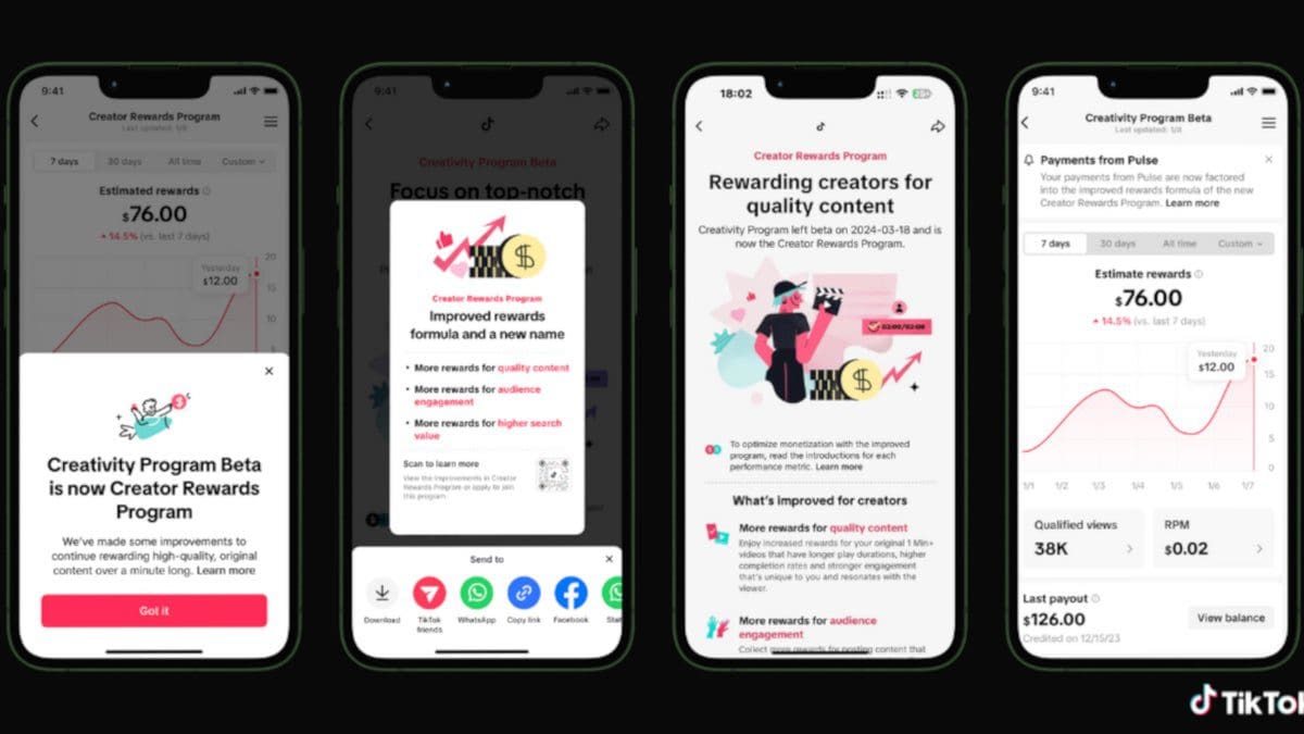 Featured image for Exciting News: TikTok Unveils Innovative Creator Rewards Program in the Telecommunications Industry!