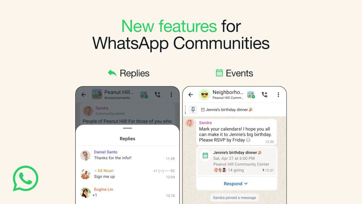 Featured image for Exciting Updates for Telecommunications: WhatsApp Introduces Enhanced Features for Communities and Groups