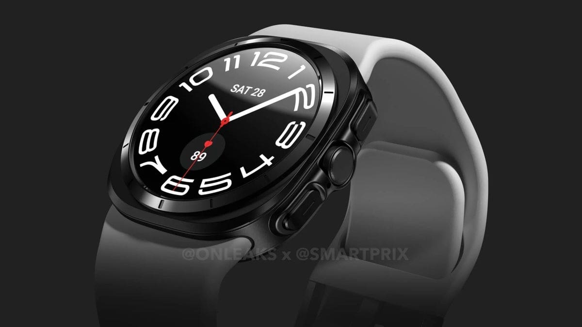 Featured image for Exclusive Leak: Samsung’s Galaxy Watch 7 Ultra Boasts Innovative Circular Design Within Square Frame!