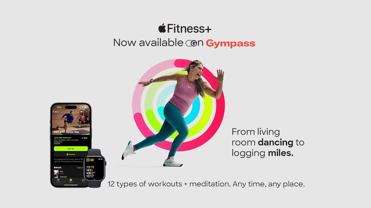 Featured image for Exclusive Offer: Gympass Members Receive Complimentary Apple Fitness+ in Limited Locations