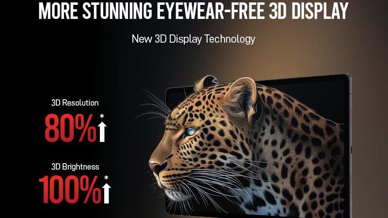 Featured image for Experience Cutting-Edge AI Technology with ZTE nubia Pad 3D II for Glasses-Free 3D and Seamless 2D Conversion