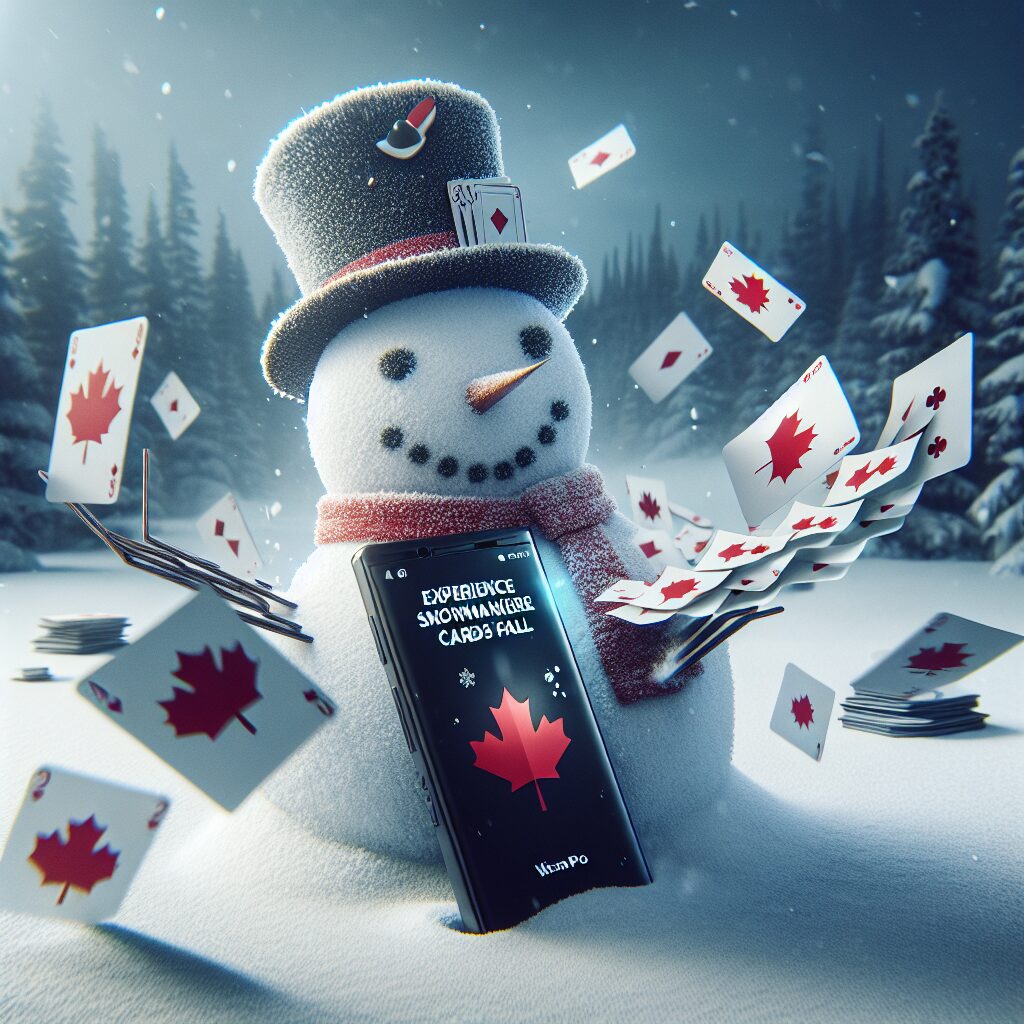 Featured image for Experience Snowman’s Where Cards Fall on Apple Vision Pro: Play Now on iPhone in Canada Blog