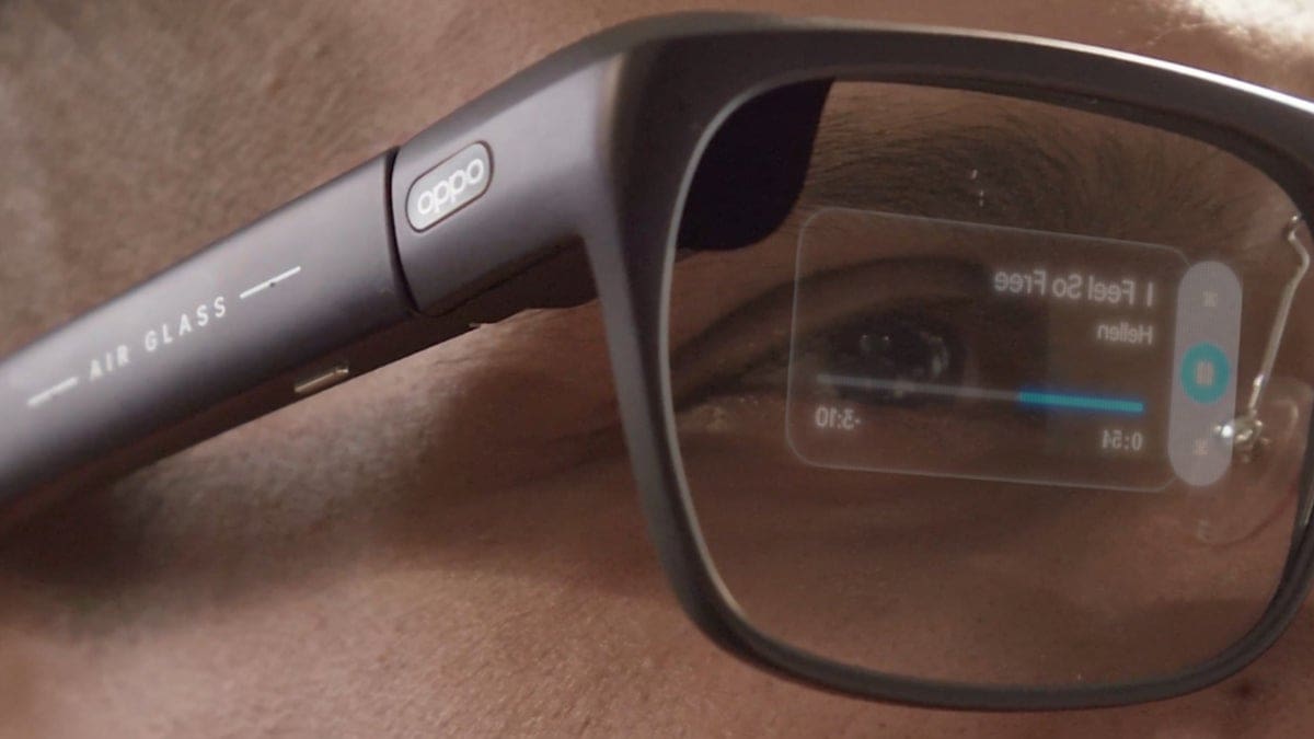 Featured image for Experience the Future with Oppo Air Glass 3: AI Smart Glasses for AR, Voice Calls, and More!