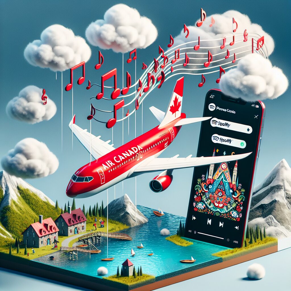 Featured image for Explore Quebec’s Top Musical Talents with Air Canada Guides on Spotify • Phones Canada Blog