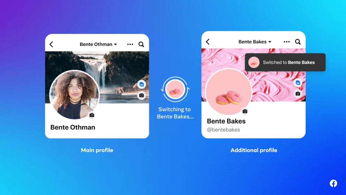 Featured image for Facebook introduces new feature allowing users to create and manage multiple personal profiles