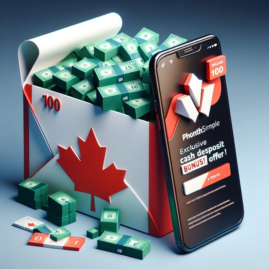 Featured image for Get $100 Bonus with Wealthsimple Cash Direct Deposits • Phones Canada Exclusive Offer!