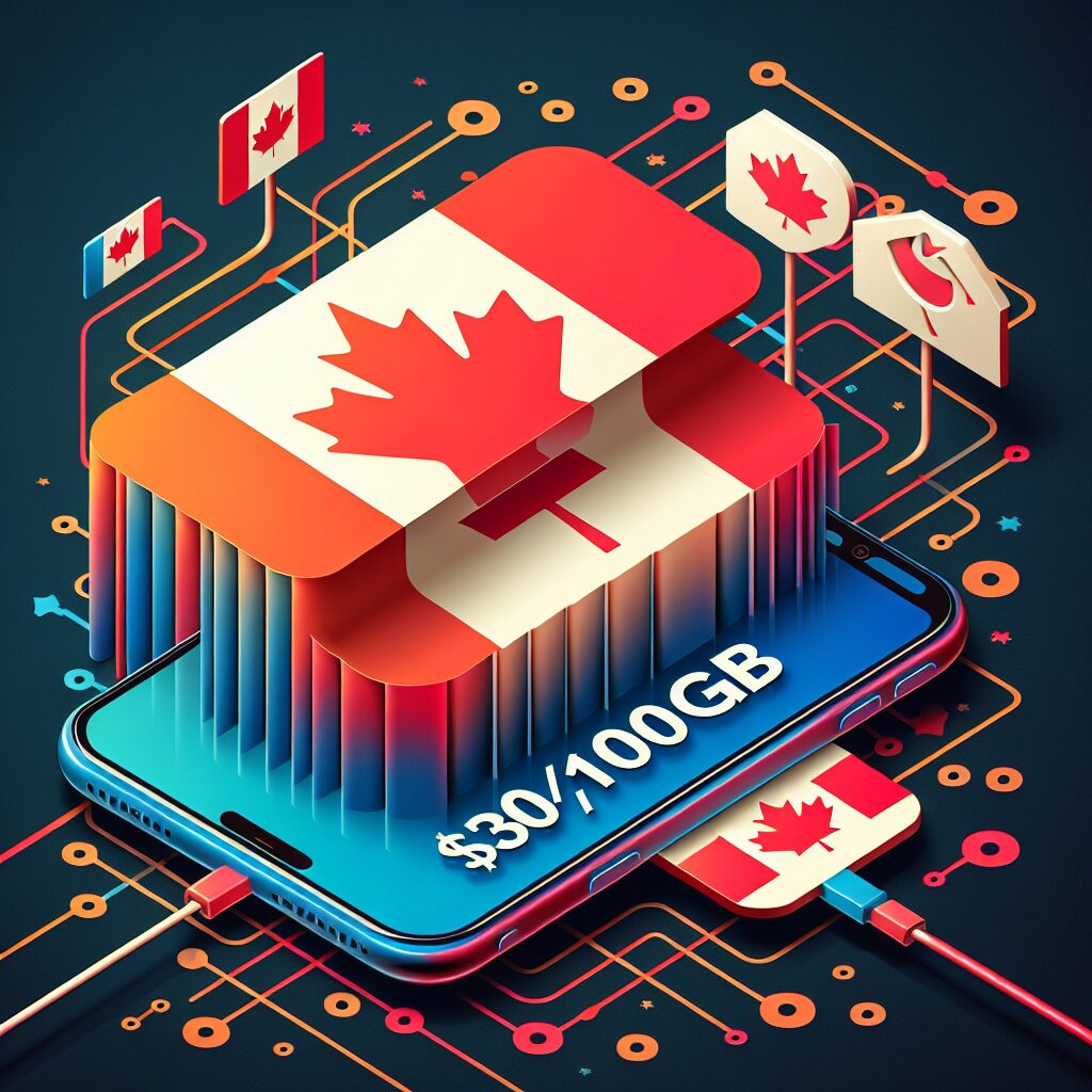 Featured image for Get $30/100GB Plan to Stay Connected in Canada and US with iPhone on Phones Canada Blog