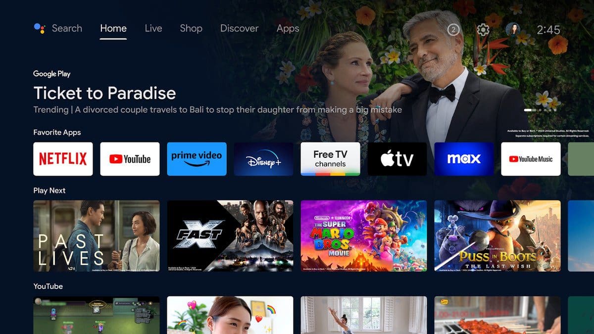 Featured image for Google introduces a new method for accessing free channels on Android TV devices.