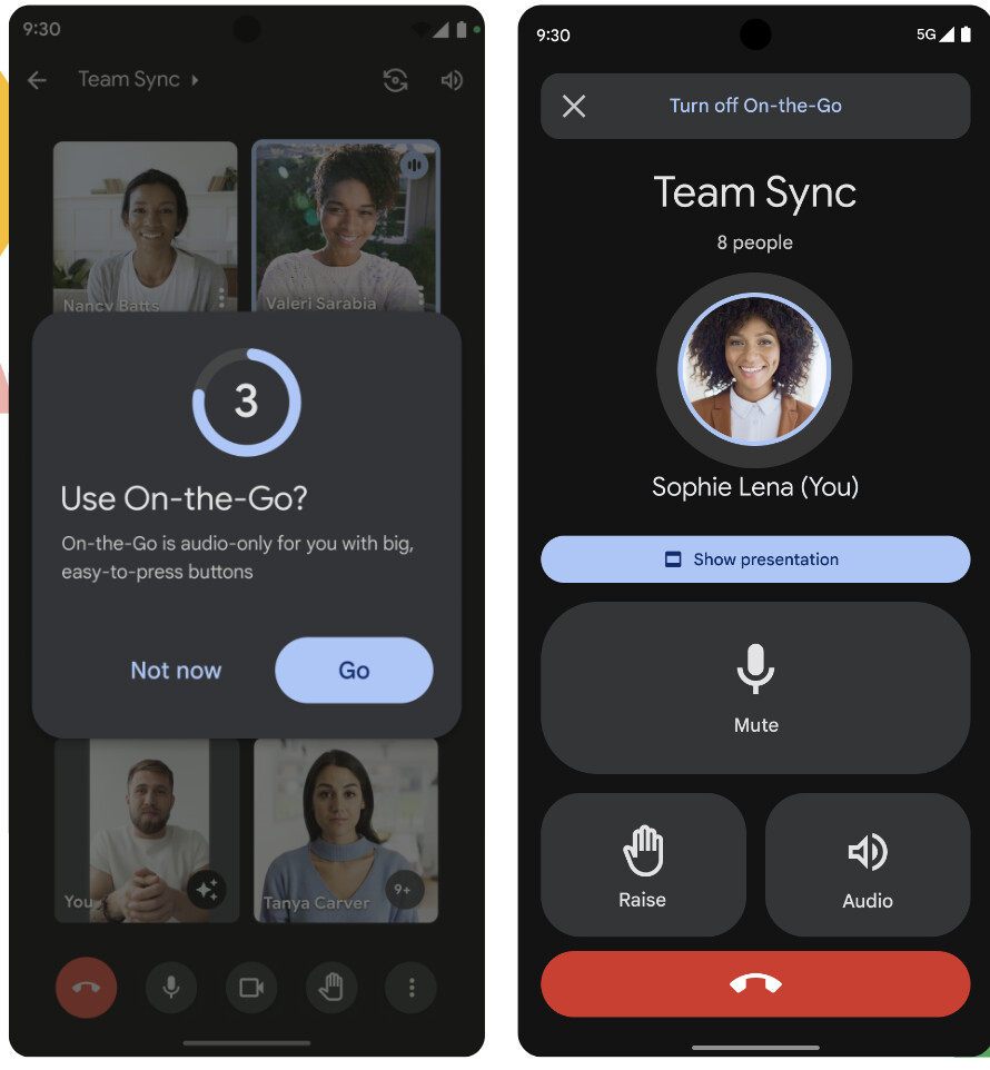 Image Credit–Google - Google Meet rolls out On-the-Go mode, turning every location into a meeting room