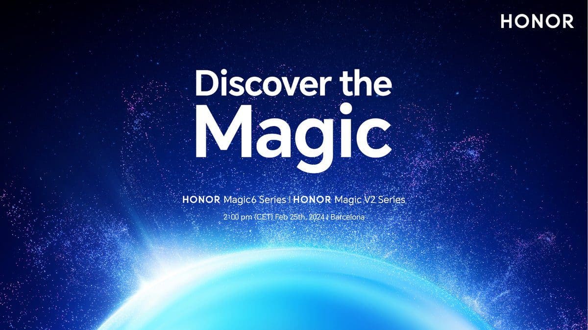 Featured image for Honor announces global launch date for Magic 6 series and Magic V2 RSR Porsche Design