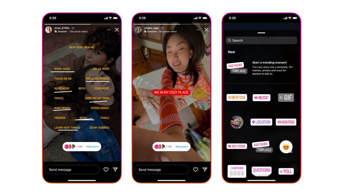 Featured image for Instagram introduces personalized Story templates for users