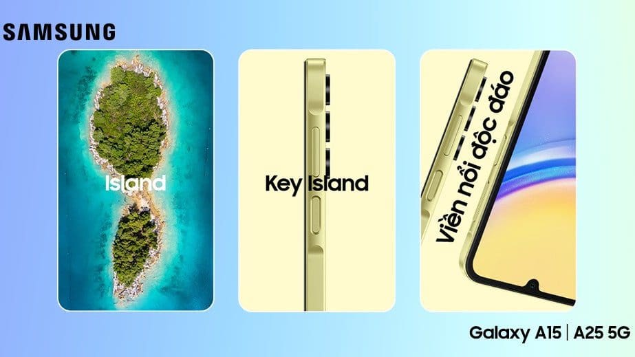 Featured image for Introducing Key Island from Samsung: The Essential Feature of the Galaxy A15 and Galaxy A25, Forget Love Island and Dynamic Island