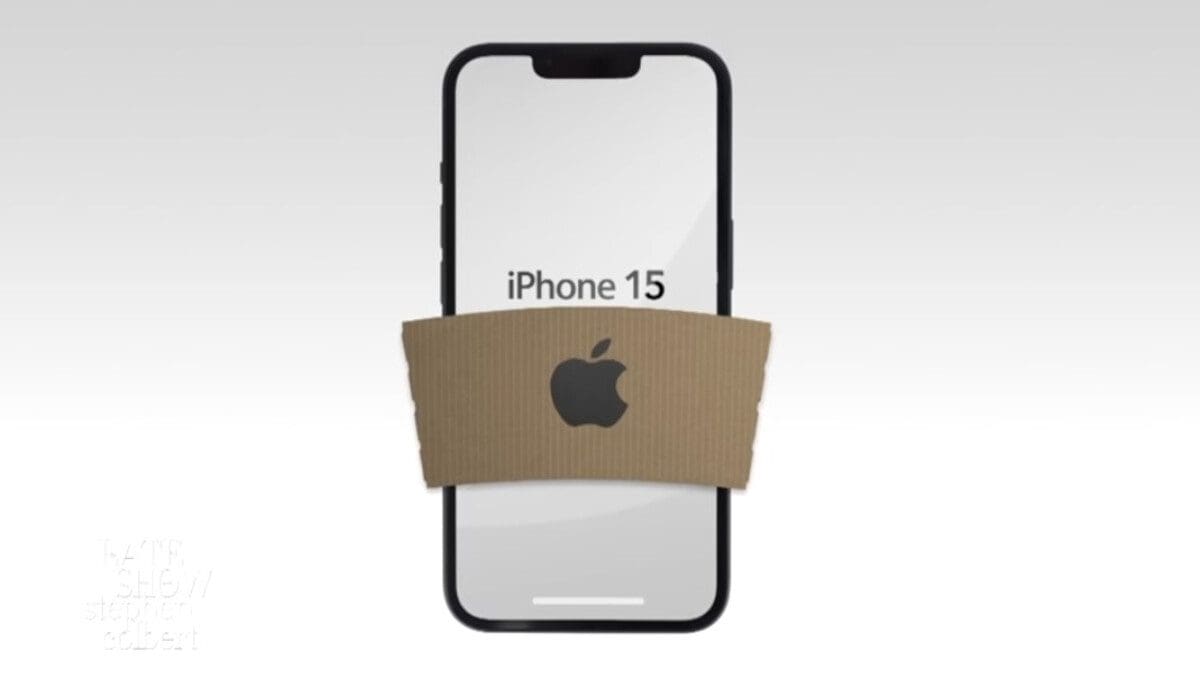 Featured image for Introducing the Apple Air Sleeve: Colbert’s Late Show Team brings a hilarious solution for overheating iPhones