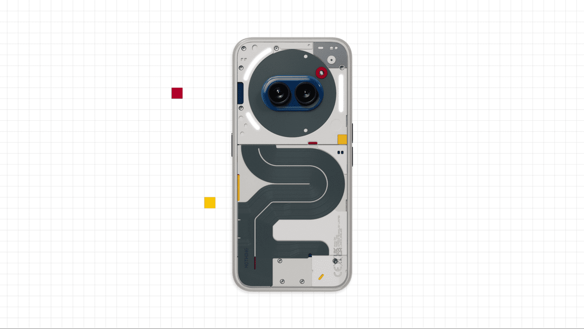 Featured image for Introducing the Limited Edition Nothing Phone (2a) with Vibrant Red, Yellow, and Blue Accents – Available Now!