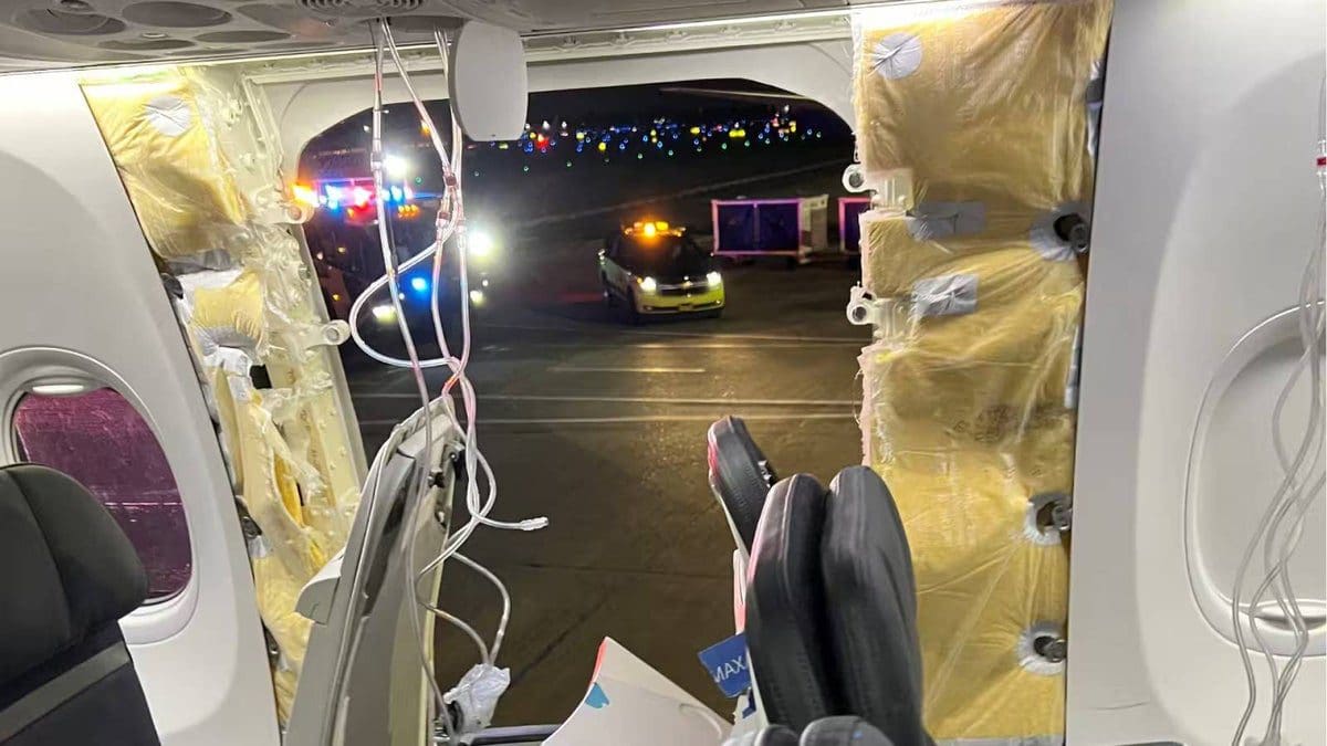 Featured image for iPhone remains intact after falling from airplane with missing door plug during Alaska Airlines flight