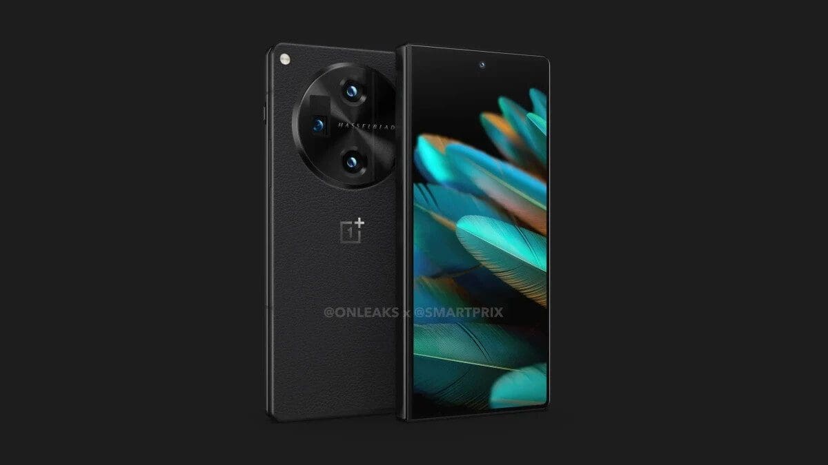 Featured image for Leaked Render and Specs of Foldable OnePlus Open (aka Oppo Find N3) Surface