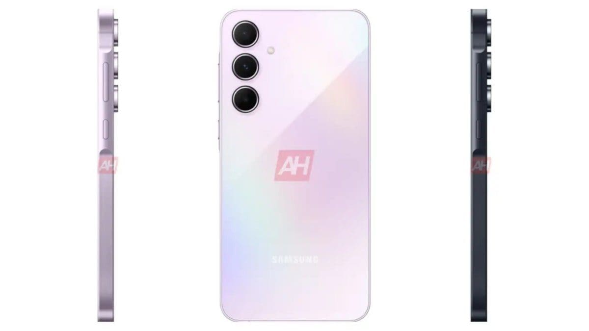 Featured image for Leaked renders reveal the premium design of the Samsung Galaxy A55