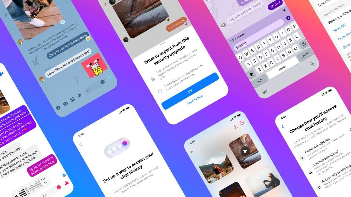 Featured image for Meta Messenger introduces default end-to-end encryption and new features to enhance security