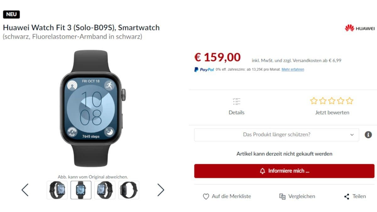 Featured image for New Huawei Watch Fit 3 Revealed: A Stylish Alternative to the Apple Watch!