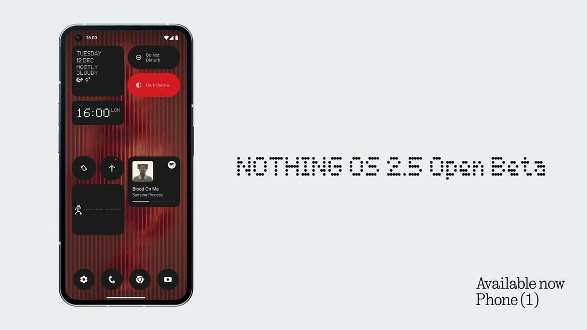 Featured image for New on Phone (1): Nothing OS 2.5 Beta 1 Introduces Android 14 Features and Customization Enhancements