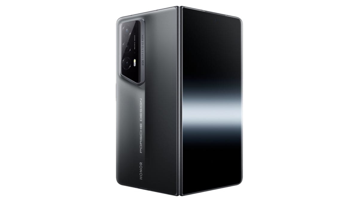 Featured image for Official release of the pricey Magic V2 RSR Porsche Design foldable phone by Honor