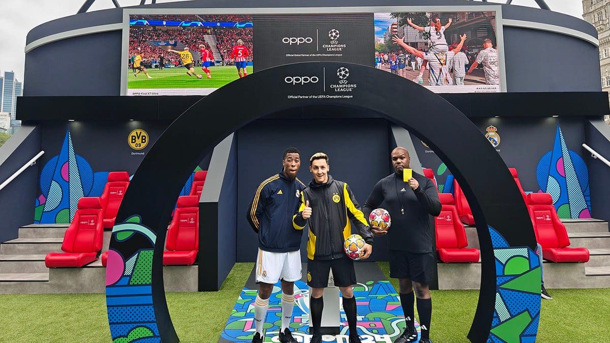 Featured image for Oppo’s Find X7 Ultra Camera Steals the Show at Champions League Final Celebrations – A Telecommunications Triumph!