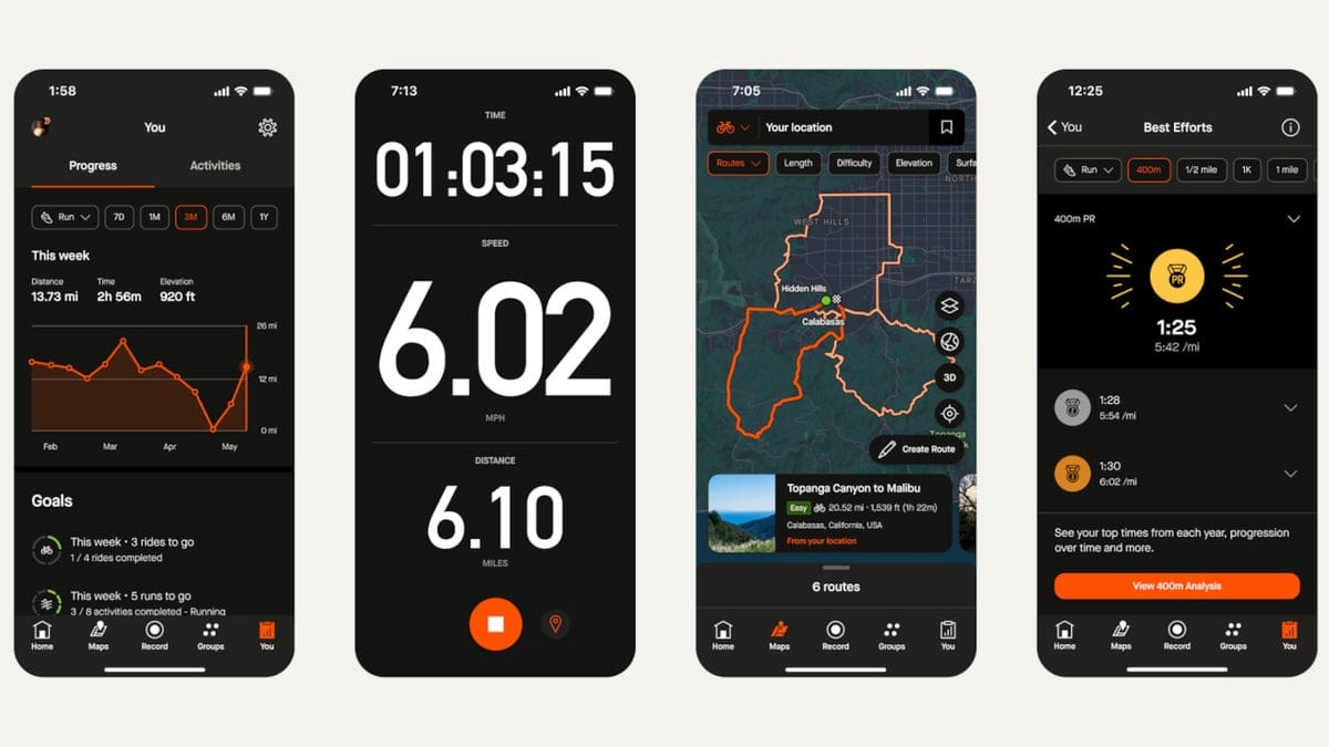 Featured image for Phones Canada: Strava Introduces Dark Mode to Android and iOS Apps for Enhanced User Experience