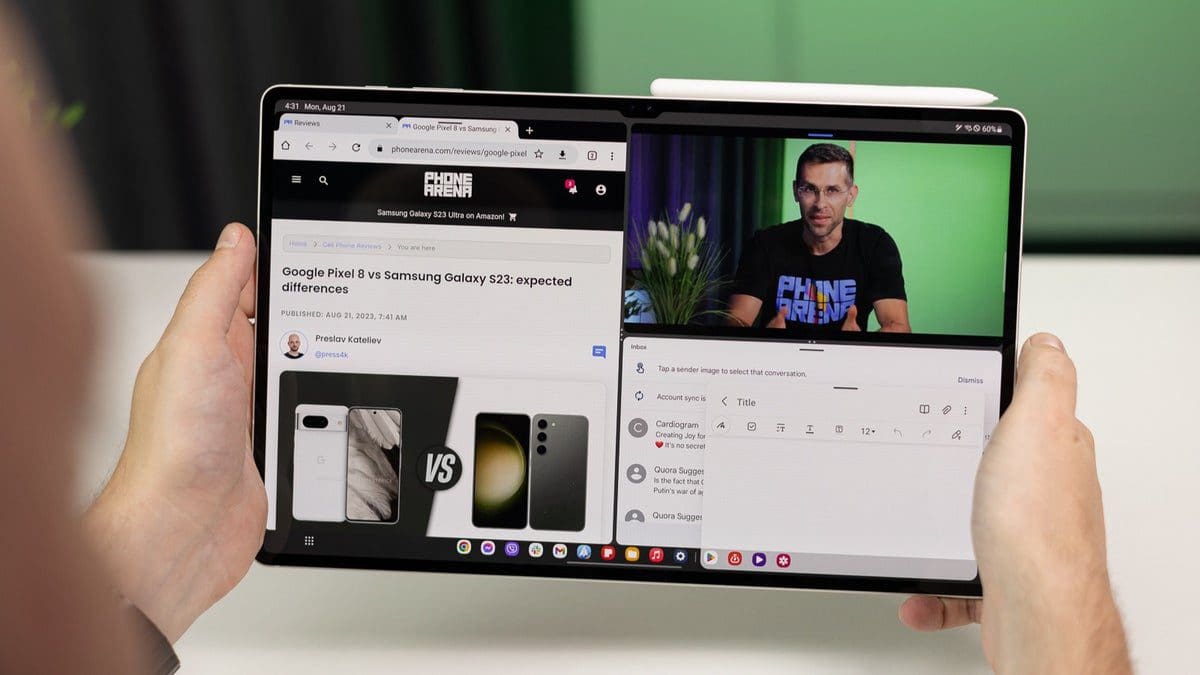 Featured image for Premium Android tablets will soon default to desktop Chrome browsing